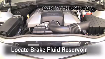 2010 Chevrolet Camaro SS 6.2L V8 Brake Fluid Check Fluid Level
